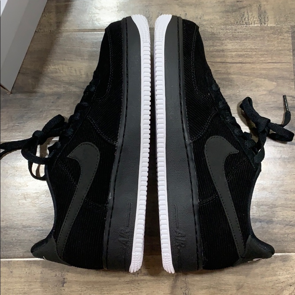 NIKE AIR FORCE 1 LV8 STYLE (GS) black/black-white - Picture 13 of 16